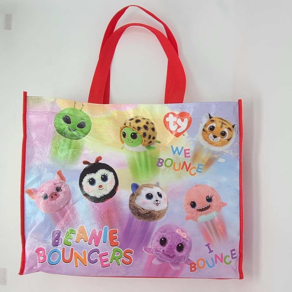 TY Beanie Bouncers Large Tote Bag Reusable Shopping Carry Bag 2025 Rare